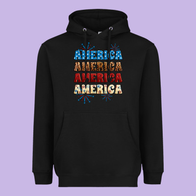 Western America Heavyweight Hoodie Designed By Neo Western