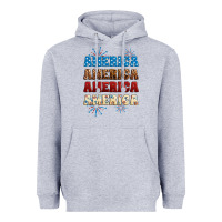 Heather Grey Western America Heavyweight Hoodie - Neo Western