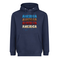 Navy Western America Heavyweight Hoodie - Neo Western