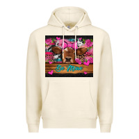 Tofu be mine valentine's day cow Premium Hoodie - Jasminsmagicworld