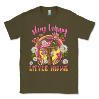 Army Green stay trippy little hippie tbw Classic Tee - texasbilliewilder