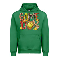 Emerald game day softball Urban Hoodie - MaliasSmallBusiness