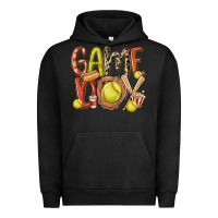 Pigment Black game day softball Urban Hoodie - MaliasSmallBusiness