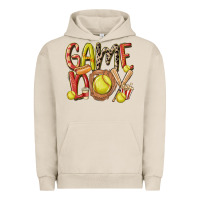 Pigment French Oak game day softball Urban Hoodie - MaliasSmallBusiness
