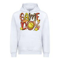 White game day softball Urban Hoodie - MaliasSmallBusiness