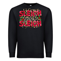 Black Sleigh Girl Sleigh Premium Sweatshirt - FaDigitalArtStudio