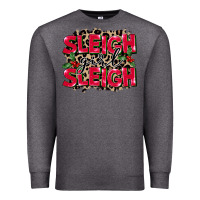Charcoal Heather Sleigh Girl Sleigh Premium Sweatshirt - FaDigitalArtStudio