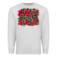 Dove Grey Sleigh Girl Sleigh Premium Sweatshirt - FaDigitalArtStudio