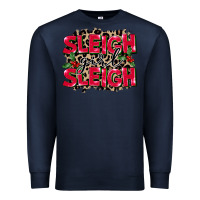 Navy Sleigh Girl Sleigh Premium Sweatshirt - FaDigitalArtStudio
