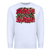 White Sleigh Girl Sleigh Premium Sweatshirt - FaDigitalArtStudio