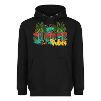 Black summer vibes Heavyweight Hoodie - SublimationCraftShop