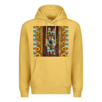 Antique Gold Western Hampshire Sheep Mom Premium Hoodie - LillyAllenDesigns