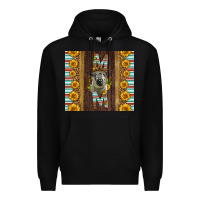 Black Western Hampshire Sheep Mom Premium Hoodie - LillyAllenDesigns