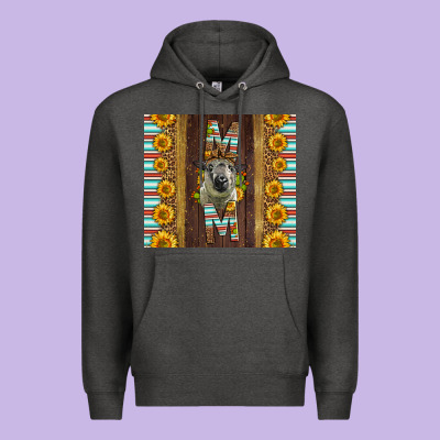 Western Hampshire Sheep Mom Premium Hoodie Designed By Lillyallendesigns