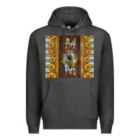 Charcoal Heather Western Hampshire Sheep Mom Premium Hoodie - LillyAllenDesigns