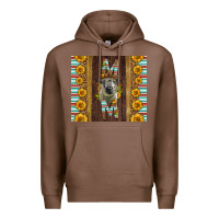 Chestnut Western Hampshire Sheep Mom Premium Hoodie - LillyAllenDesigns