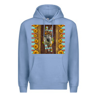 Colony Blue Western Hampshire Sheep Mom Premium Hoodie - LillyAllenDesigns