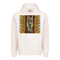 Pale Pink Western Hampshire Sheep Mom Premium Hoodie - LillyAllenDesigns