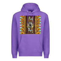 Purple Western Hampshire Sheep Mom Premium Hoodie - LillyAllenDesigns