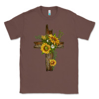 Chestnut sunflower cross Classic Tee - texasbilliewilder