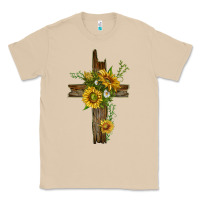 Mushroom sunflower cross Classic Tee - texasbilliewilder