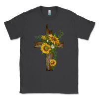 Smoke sunflower cross Classic Tee - texasbilliewilder