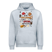Heather Grey at the ballpark is where i spend most of my day Urban Hoodie - MaliasSmallBusiness