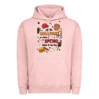 Pigment Salmon at the ballpark is where i spend most of my day Urban Hoodie - MaliasSmallBusiness