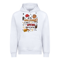 White at the ballpark is where i spend most of my day Urban Hoodie - MaliasSmallBusiness