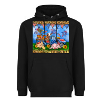 Black America farm animals truck 20oz skinny tumbler Heavyweight Hoodie - Neo Western