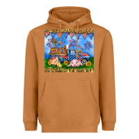 Meerkat America farm animals truck 20oz skinny tumbler Heavyweight Hoodie - Neo Western