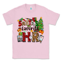 Bubblegum Pink santa's favorite hr Classic Tee - Zillion Design Studio