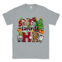 Heather Grey santa's favorite hr Classic Tee - Zillion Design Studio