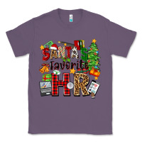 Lavender santa's favorite hr Classic Tee - Zillion Design Studio