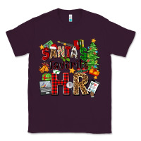 Plum santa's favorite hr Classic Tee - Zillion Design Studio