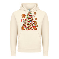 Vintage Artic christmas tree cake and cookies ado Vintage Hoodie - AdoDesignShop
