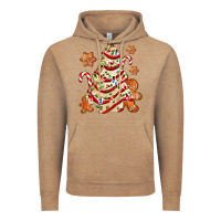 Vintage Coffee christmas tree cake and cookies ado Vintage Hoodie - AdoDesignShop