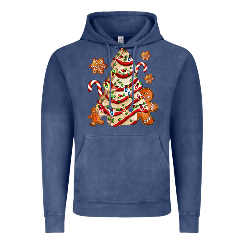 Christmas Tree Cake And Cookies Ado Vintage Hoodie by AdoDesignShop | Teevron