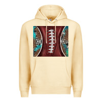 Pina Colada western pattern and american football Premium Hoodie - BarkalooDesign