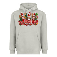 Moon Dust Christmas girl elfs Heavyweight Hoodie - FaDigitalArtStudio