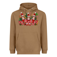 Toasted Coconut Christmas girl elfs Heavyweight Hoodie - FaDigitalArtStudio