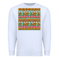 White school teacher seamless pattern Premium Sweatshirt - HRA Design Shop