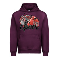 Mauve Wine cheer Urban Hoodie - MaliasSmallBusiness