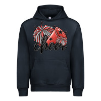 Navy cheer Urban Hoodie - MaliasSmallBusiness