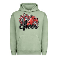 Pigment Oil Green cheer Urban Hoodie - MaliasSmallBusiness