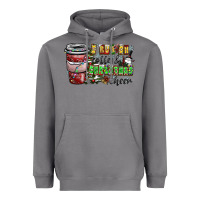 Storm I Run On Coffee And Christmas Cheer Heavyweight Hoodie - CowhideDigitalArt
