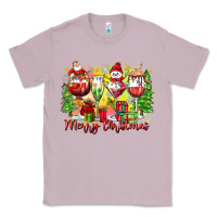Lilac merry christmas wine glasses Classic Tee - Zillion Design Studio
