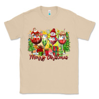Mushroom merry christmas wine glasses Classic Tee - Zillion Design Studio