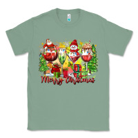 Sage merry christmas wine glasses Classic Tee - Zillion Design Studio