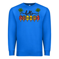 True Royal 1hello summer Premium Sweatshirt - CowhideDigitalArt